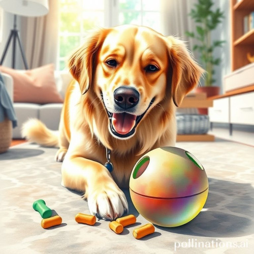 KADTC Dog Treat Giggling Ball: The Ultimate Puzzle Feeder for Aggressive Chewers & Engaging Puppies