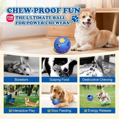 5-in-1 Interactive Dog Toy: Keep Your Pup Engaged with Frozen Treats and Durable Chewing Fun!