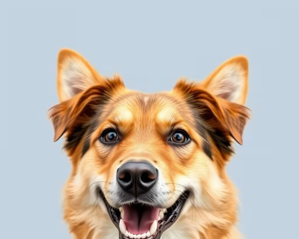 A happy and energetic dog playing fetch, showcasing the benefits of a balanced diet